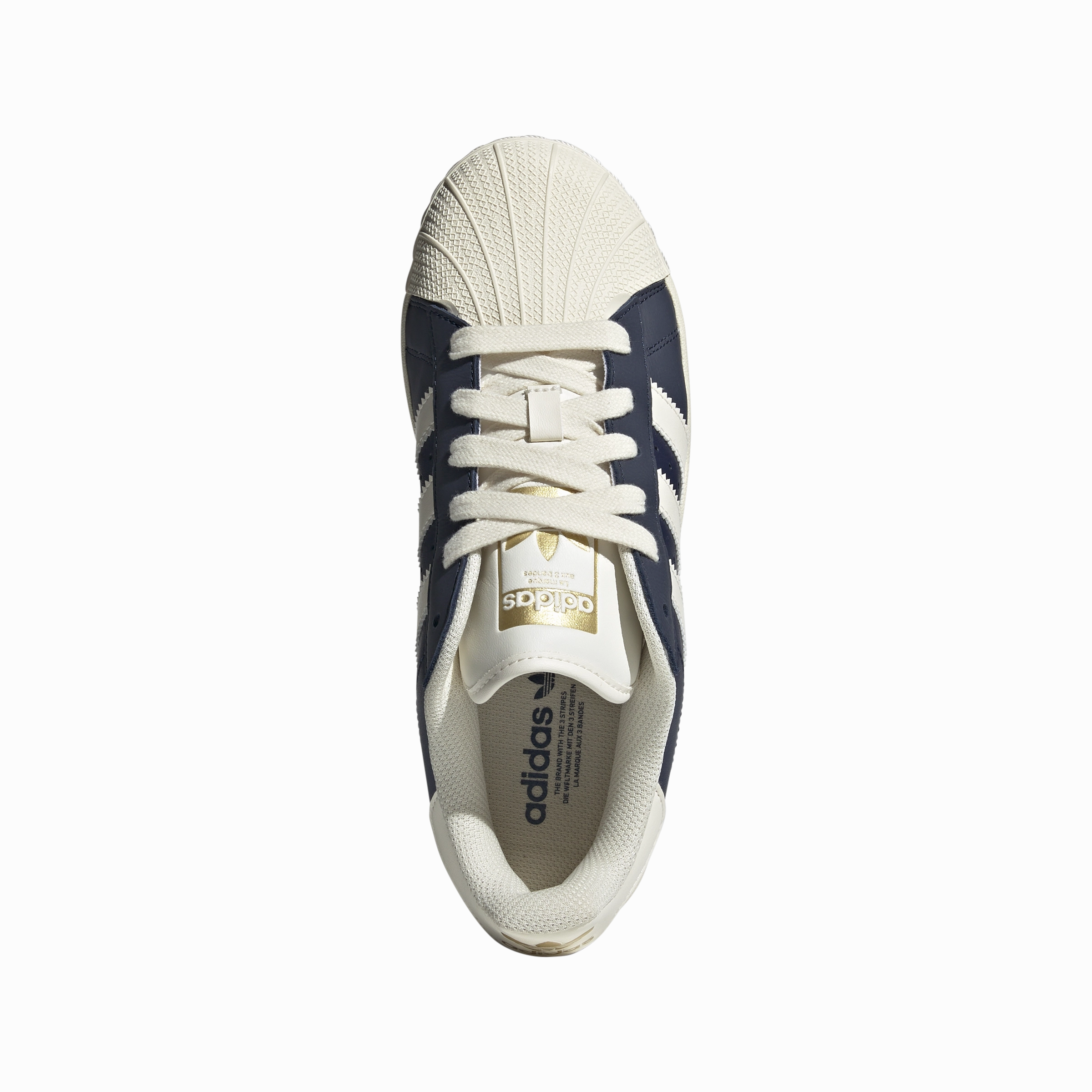 Wmns Superstar XLG 'Night Indigo Cream White'