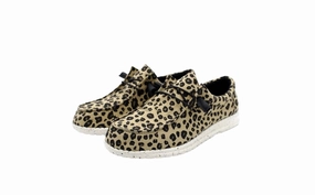 Women Hermosa Comfort Hola! Shoes In Leopard Trendy Flats for Women