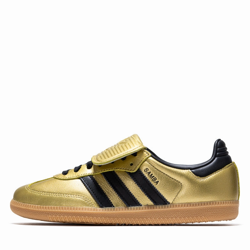 Women's Adidas Samba LT - Gold Metallic/Core Black Womens Shoes outlet price
