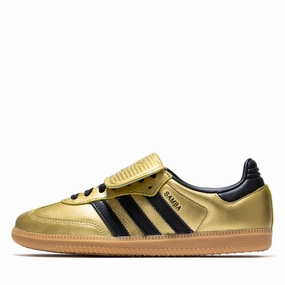 Women's Adidas Samba LT - Gold Metallic/Core Black Womens Shoes outlet price