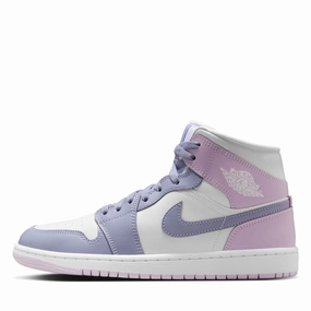 Women's Air Jordan 1 Mid - Indigo Haze/Doll Sneakers final sale