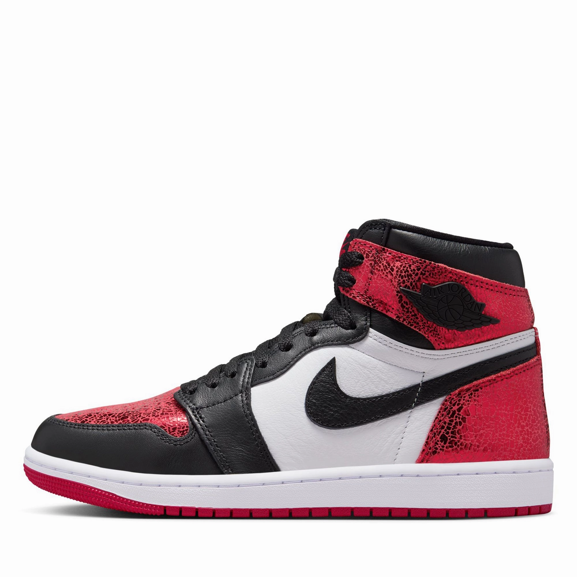 Women's Air Jordan 1 Retro High OG 'Ruby' - Varsity Red/Black Sneakers final sale