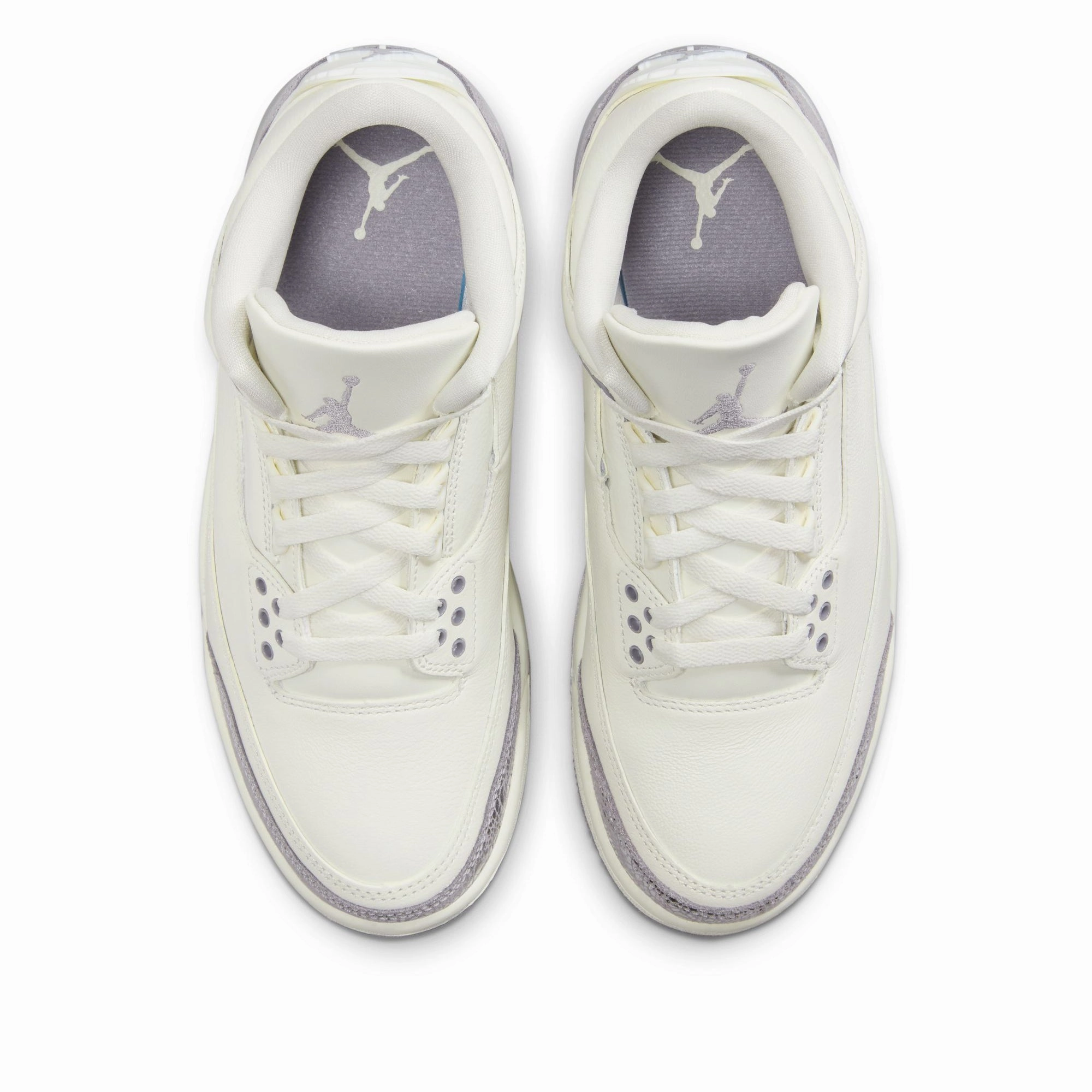 Women's Air Jordan 3 Retro - Sail/Cement Grey