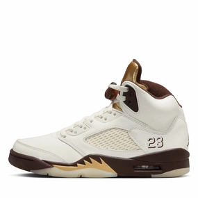 Women's Air Jordan 5 Retro - Earth/Metallic Gold Womens Shoes outlet price