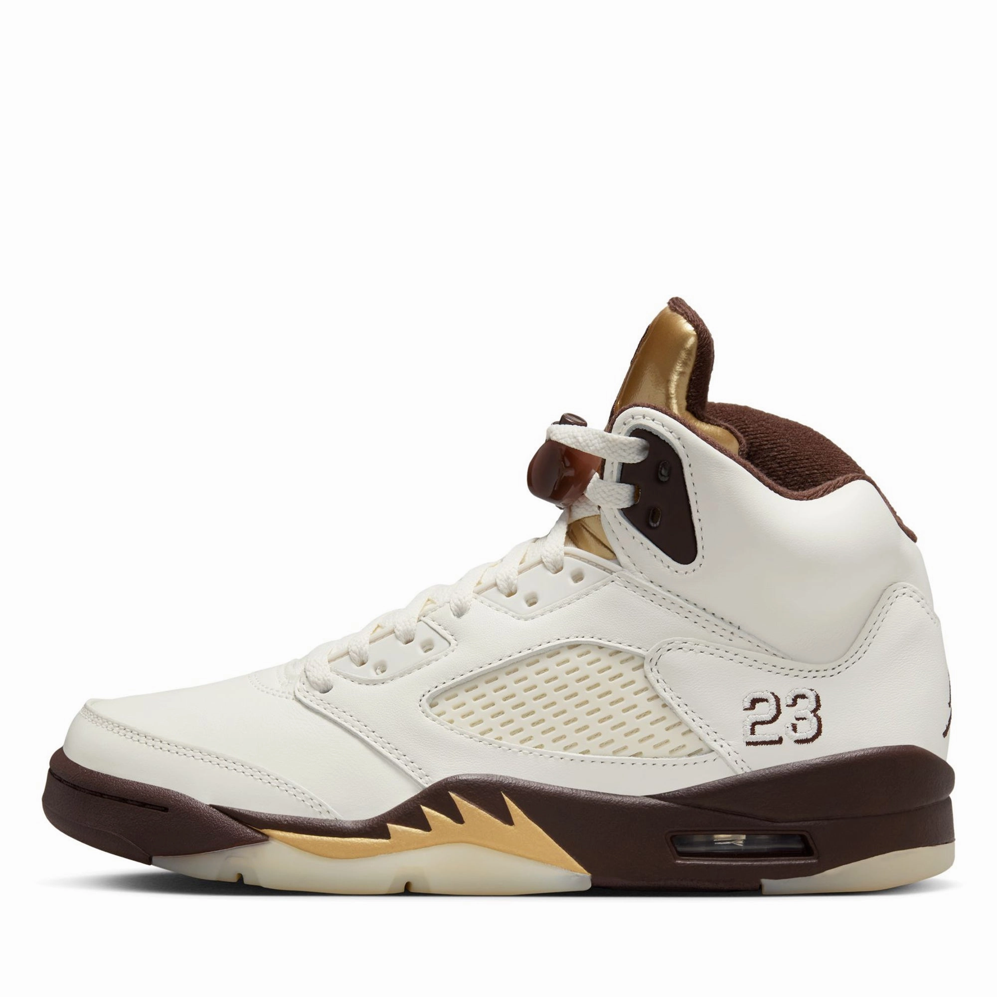 Women's Air Jordan 5 Retro - Earth/Metallic Gold Womens Shoes outlet price