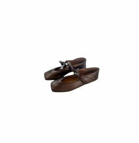 Women's Antonella Ballet Flat Shoes In Brown Womens Casual Flats sale