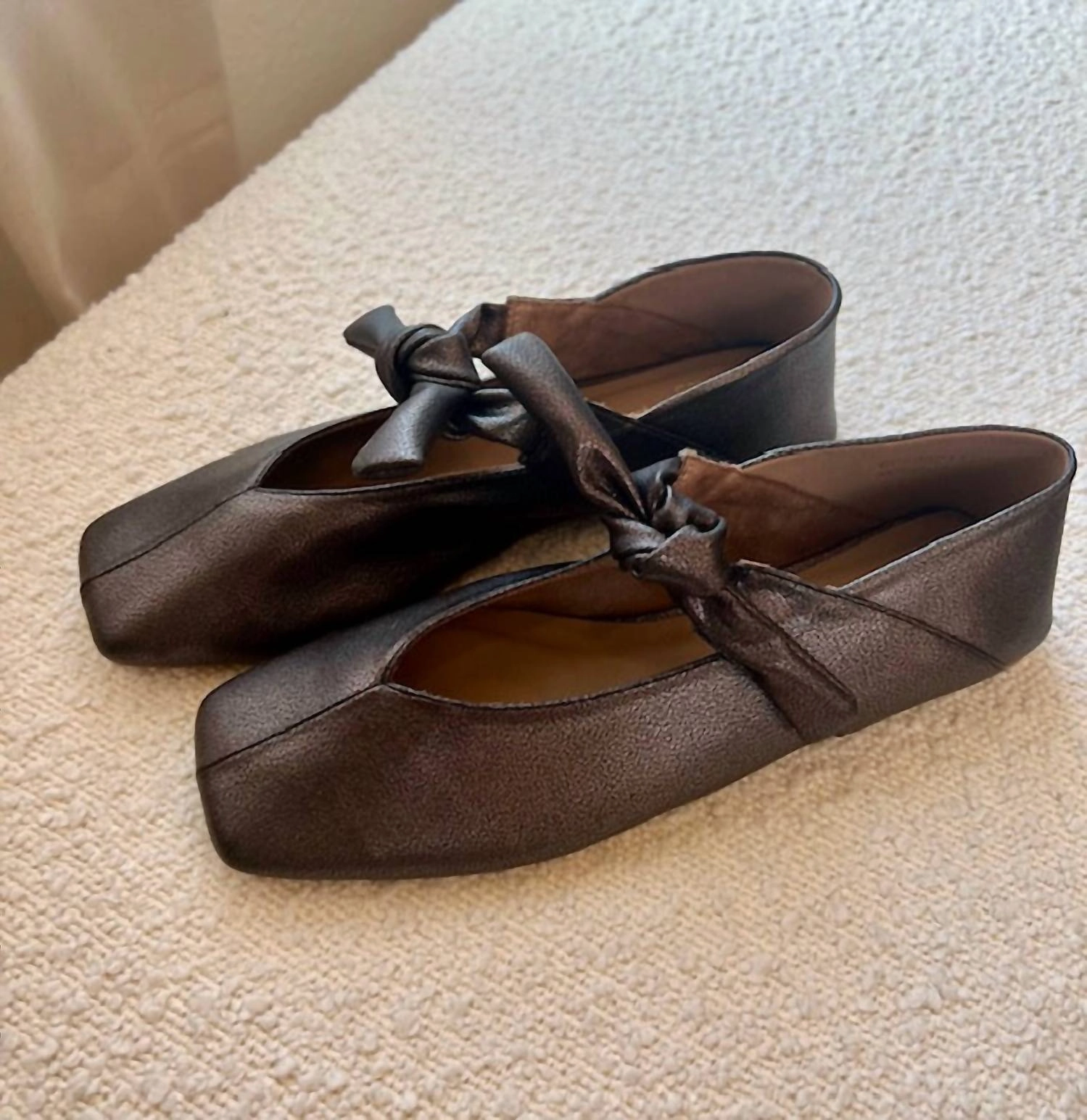 Women's Antonella Ballet Flat Shoes In Brown