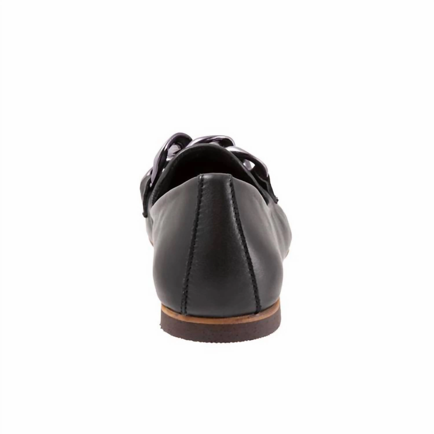 Women's Aston Flat In Black