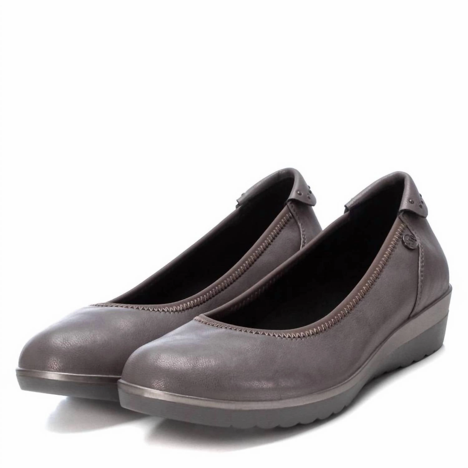 Women's Ballet Flats Shoes In Charcoal