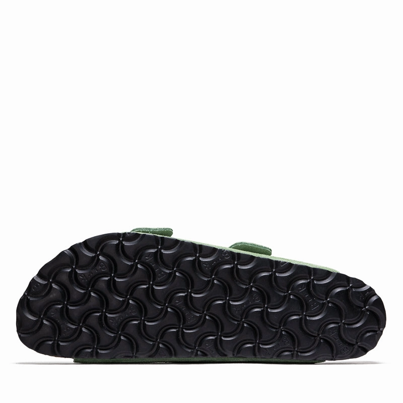 Women's Birkenstock Arizona Soft Footbed Suede - Green Tea
