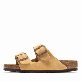 Women's Birkenstock Arizona Suede - Latte Cream Womens Shoes outlet price