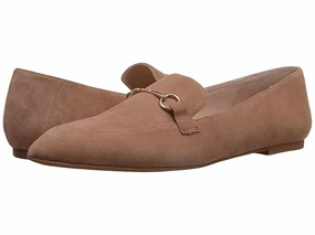 Women's Cambrie Slip-On Loafer In Kid Suede Clay Womens Casual Flats sale