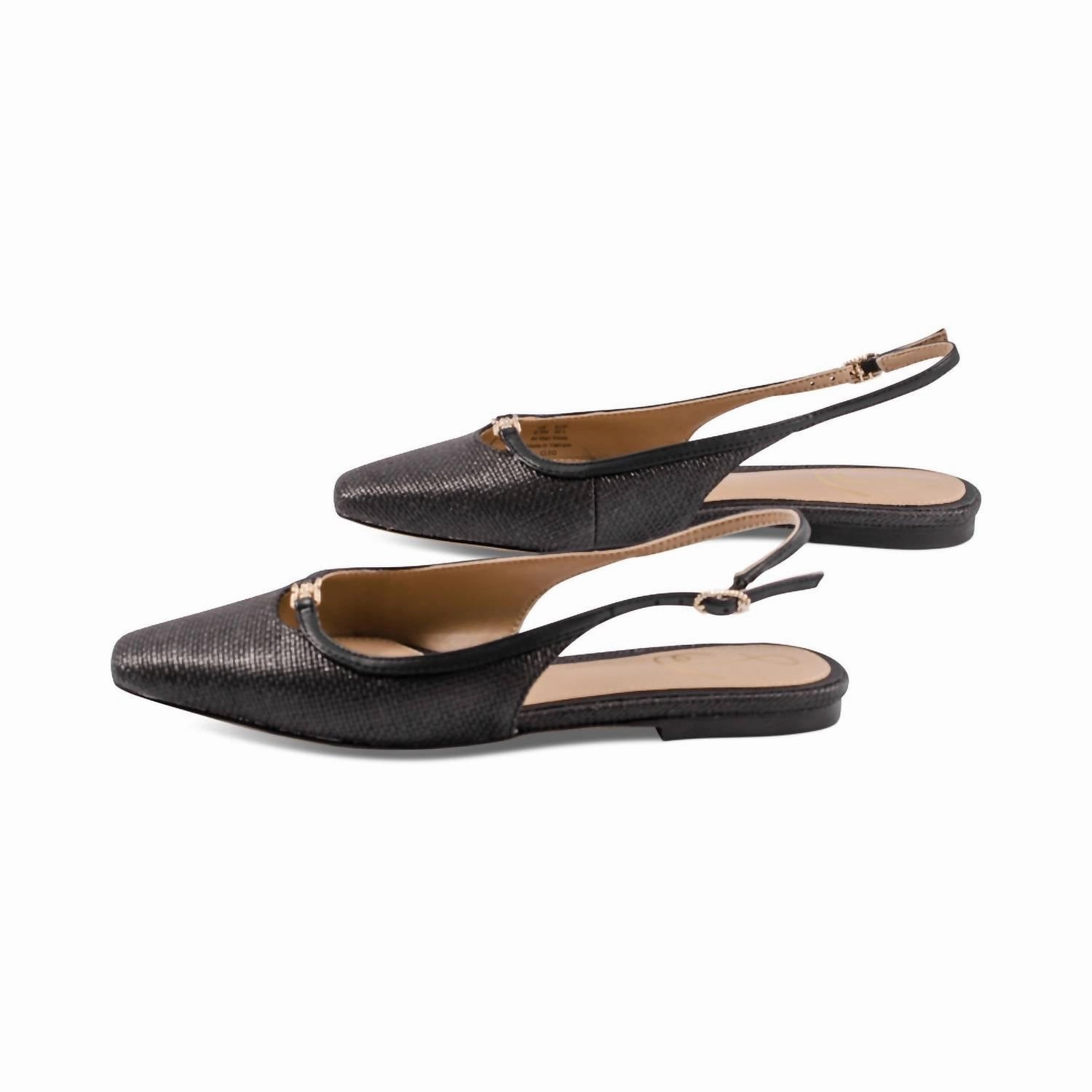 Women's Cleo Weave Flat In Black Womens Casual Flats sale