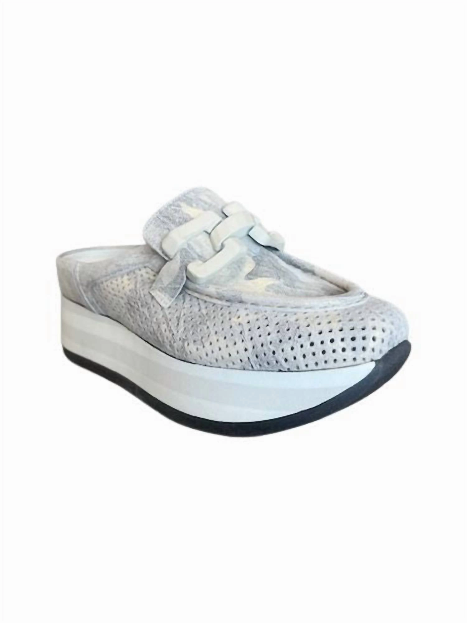 Women's Clio Platform Loafers In Ice