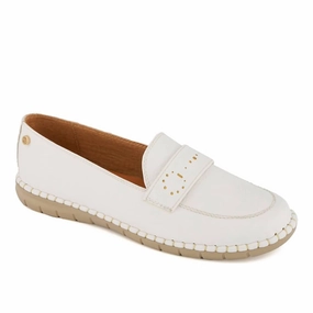Women's Comfort Moccassins Shoes In White Womens Casual Flats sale