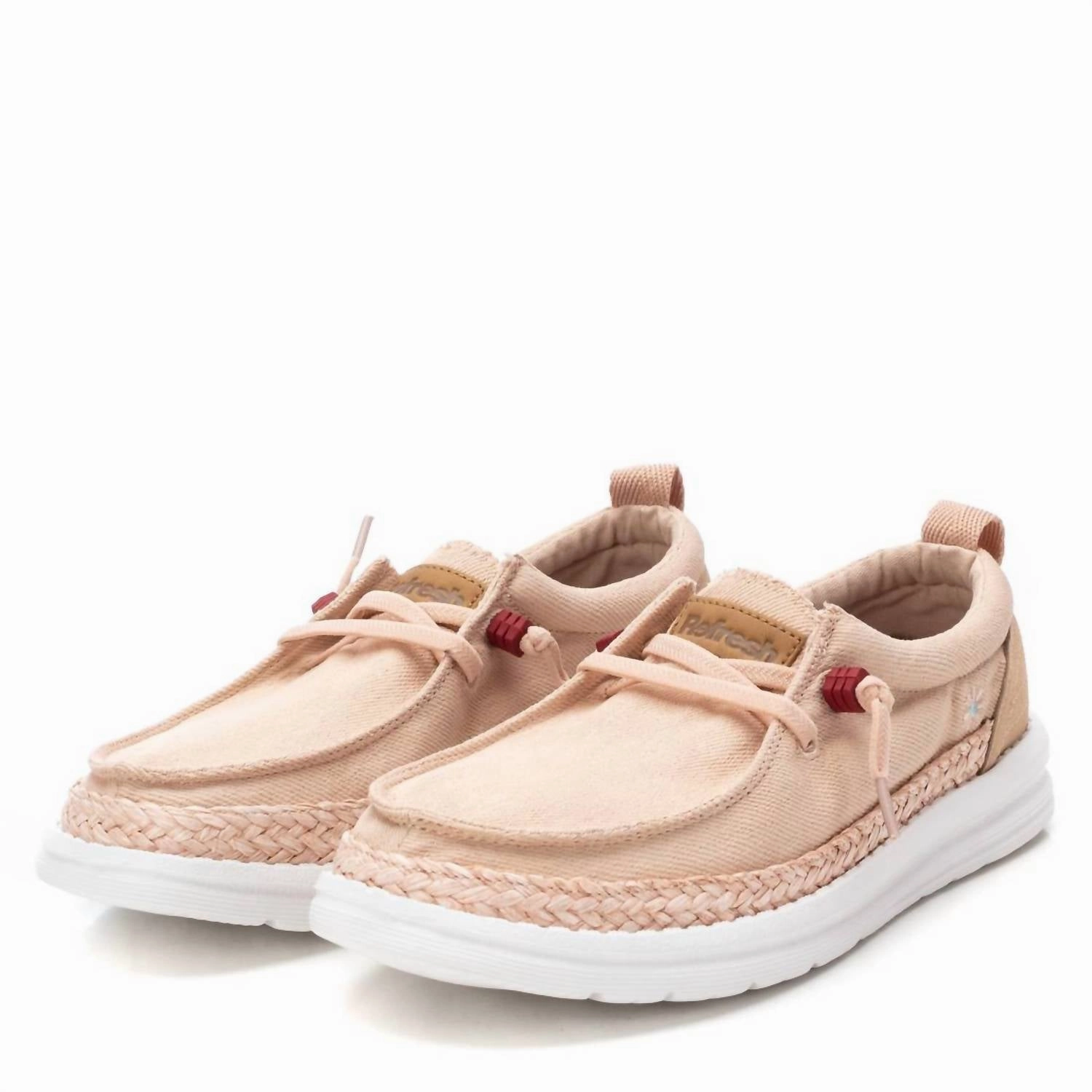 Women's Dockside Canvasl Loafers In Nude
