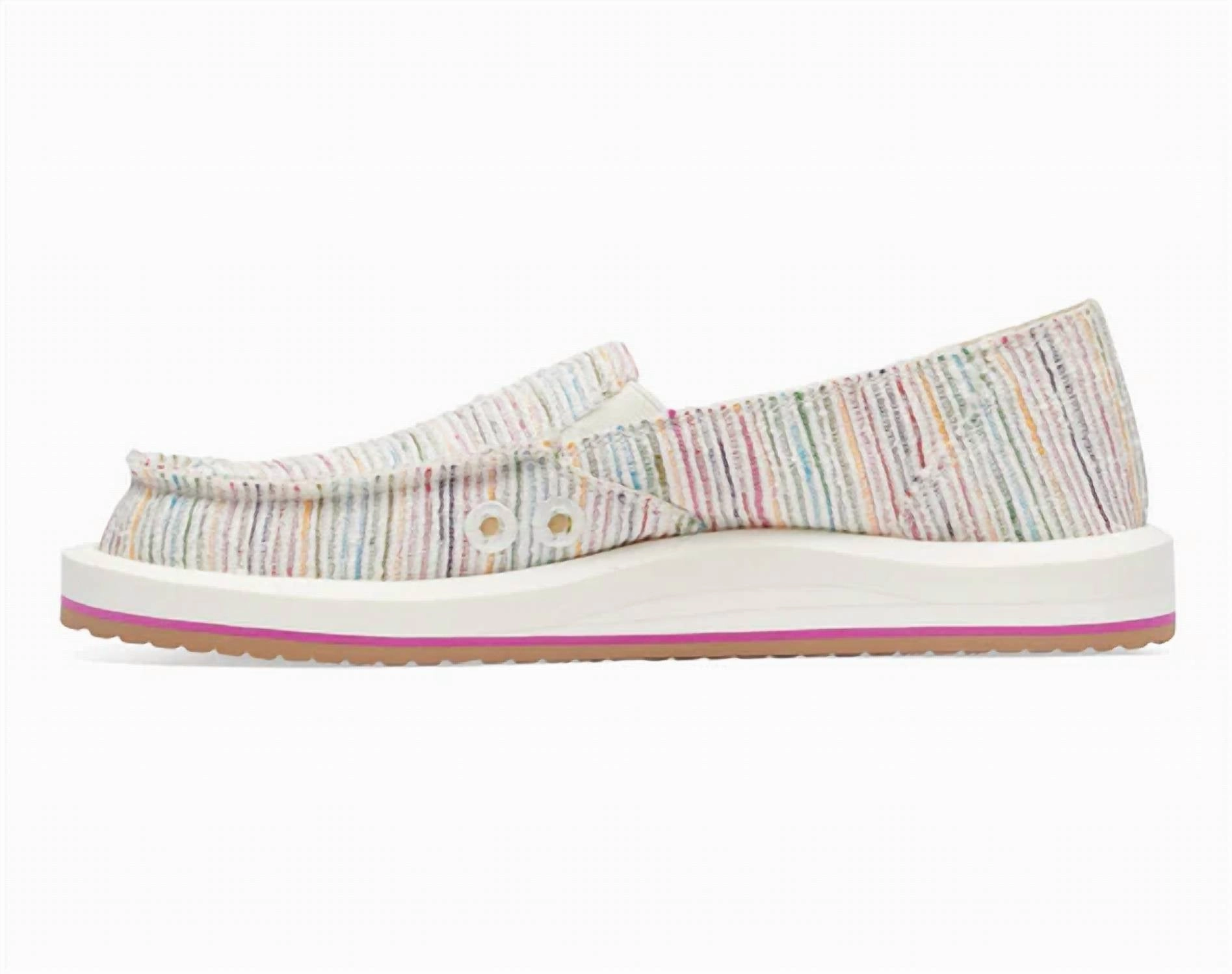 Women's Donna St Slip On In Summer Cord Rainbow