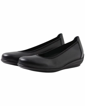 Women's Duncan F2F Flats In Black Soft Sole Flats Womens sale
