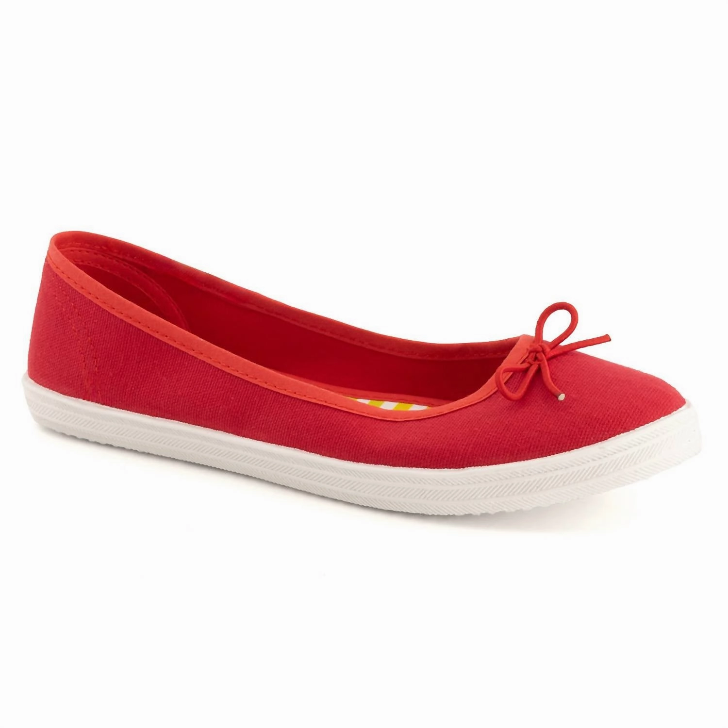 Women's Duo Combo Ballerinas Shoes 2 Pairs Pack In Red - Blue