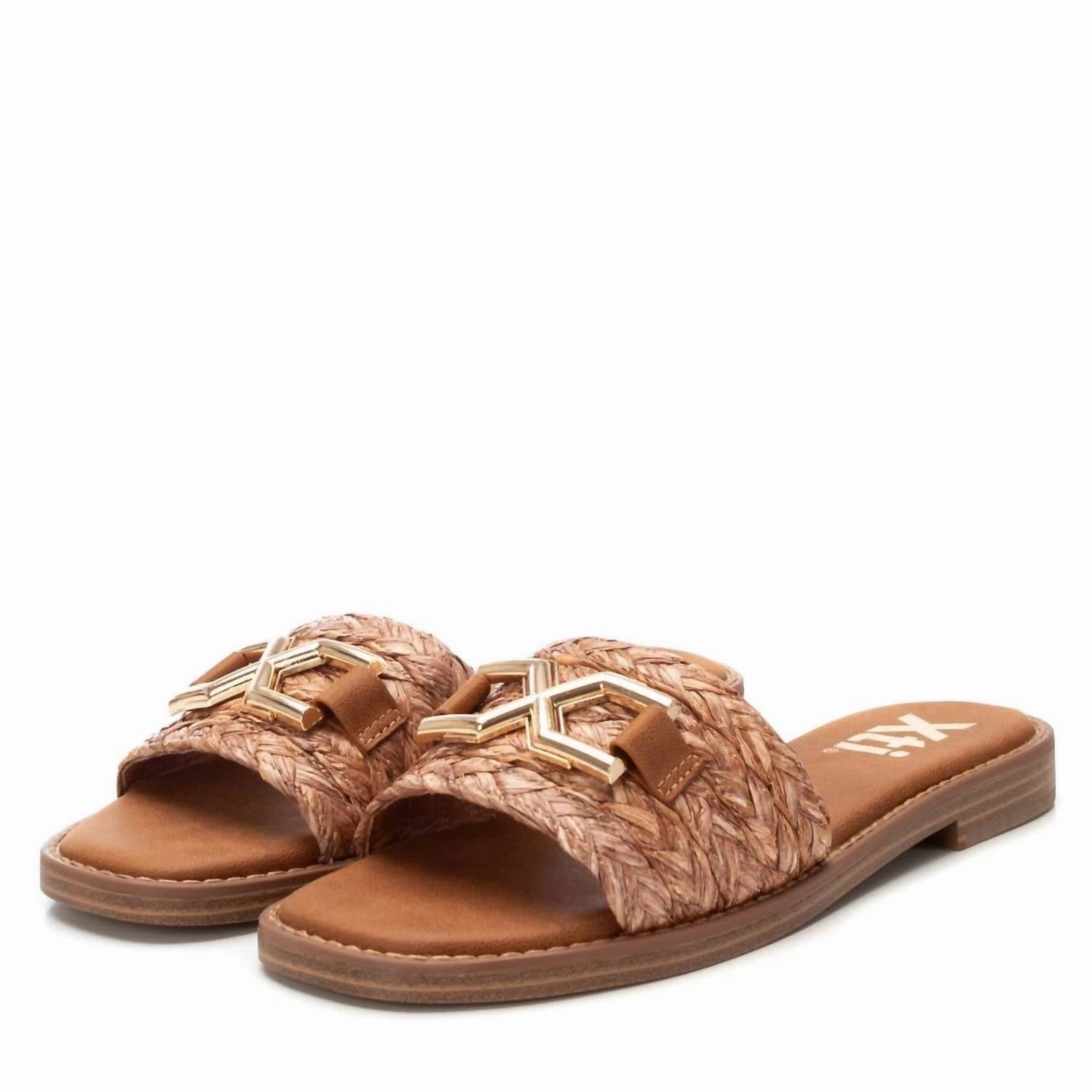 Women's Fashionable Sandals In Camel