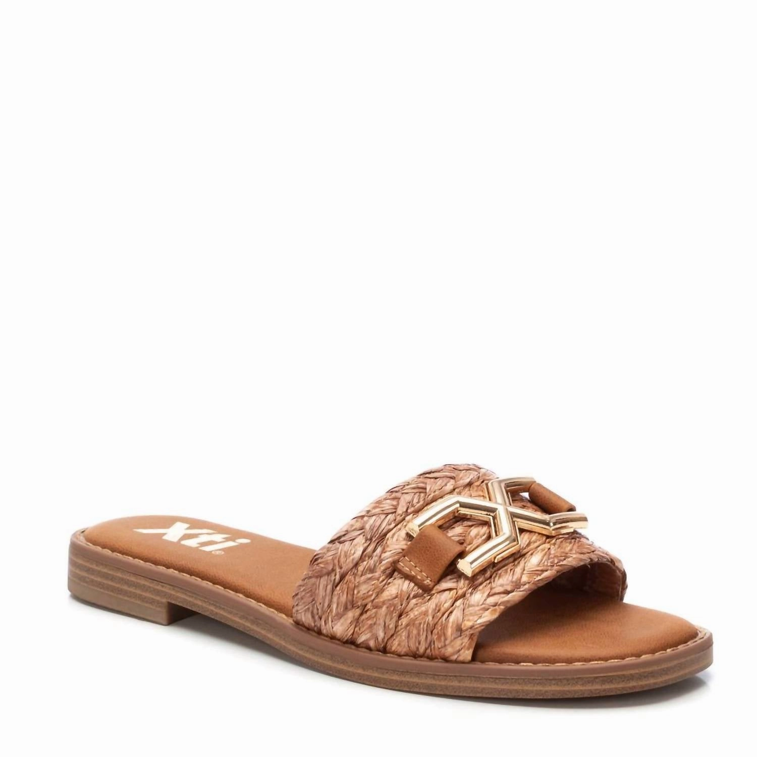 Women's Fashionable Sandals In Camel