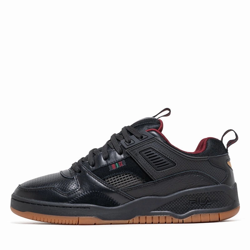 Women's FILA Corda Lux - Black/Syrah Best Sneakers cheap