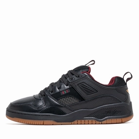 Women's FILA Corda Lux - Black/Syrah Womens Shoes outlet price