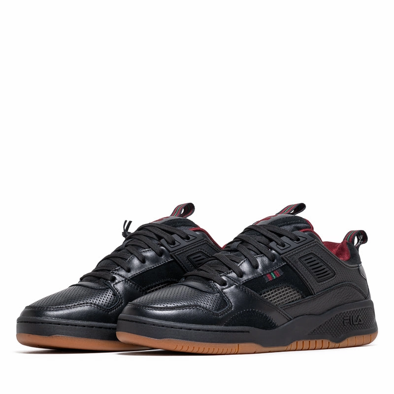 Women's FILA Corda Lux - Black/Syrah