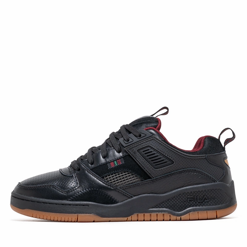 Women's FILA Corda Lux - Black/Syrah Womens Shoes outlet price