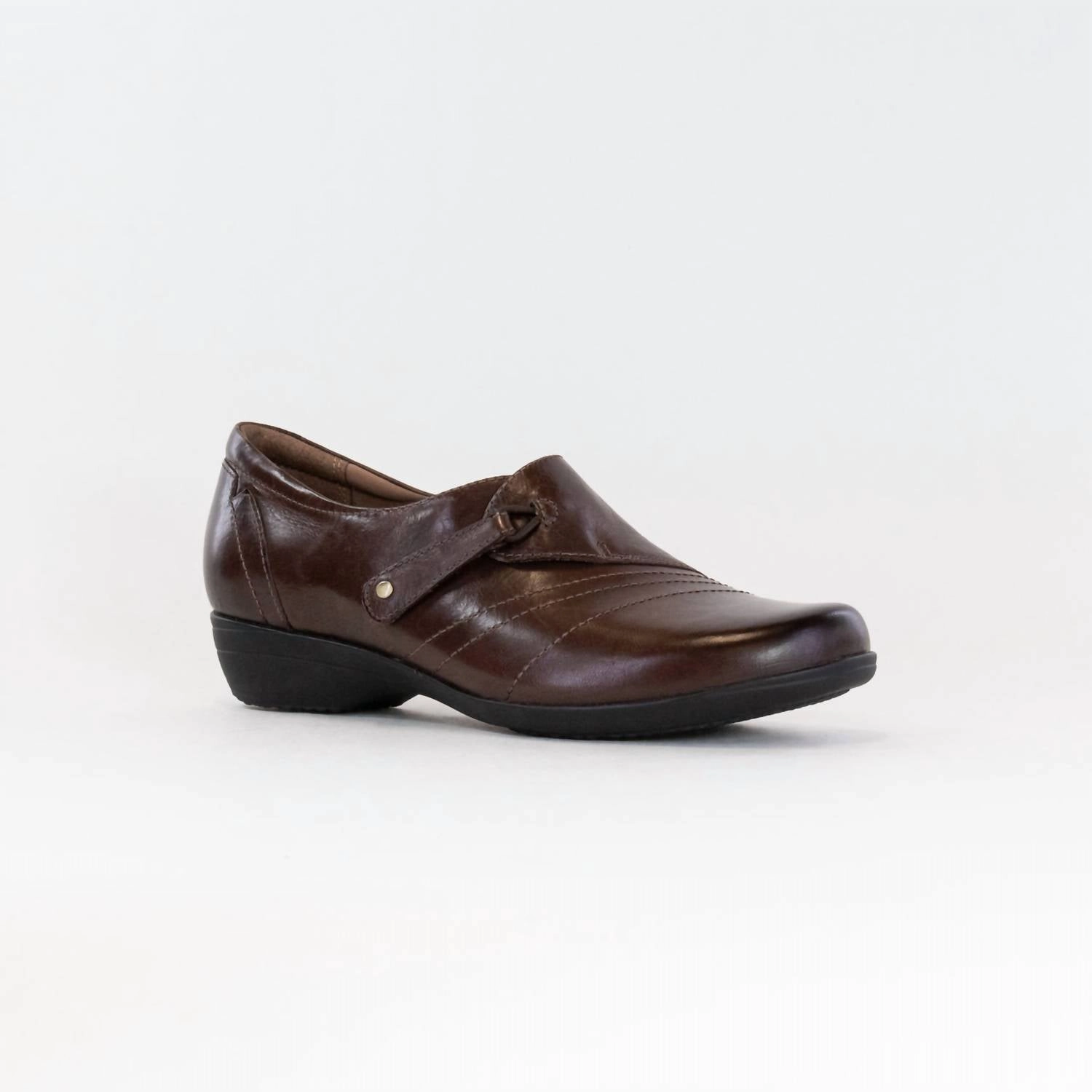 Women's Franny Slip On Shoes In Chocolate Burnished Calf