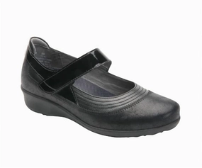 Women's Genoa Mary Jane Shoes In Dusty Black Womens Flats special deals