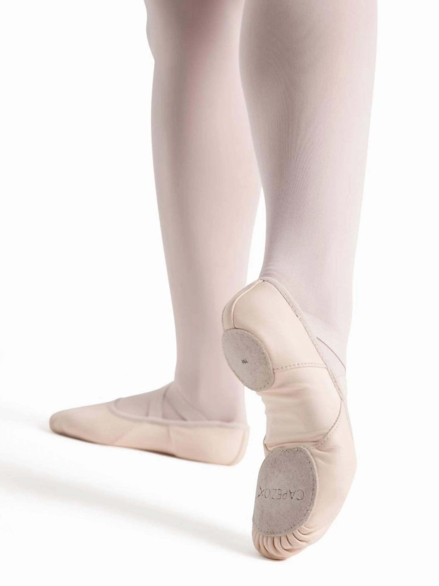 Women's Hanami Leather Ballet Shoe In Light Pink