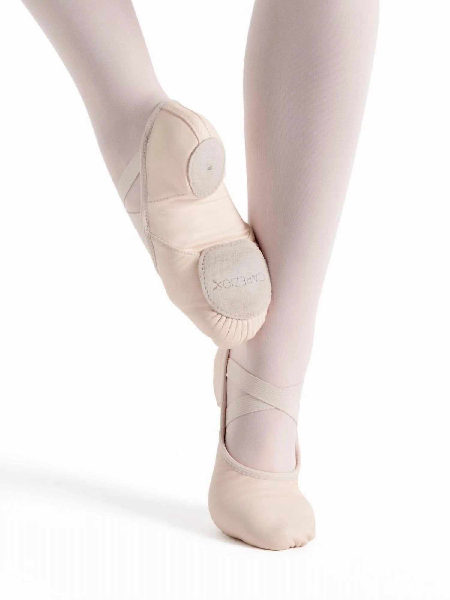 Women's Hanami Leather Ballet Shoe In Light Pink
