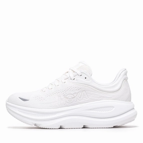 Women's Hoka Bondi 9 - White/White Womens Shoes outlet price