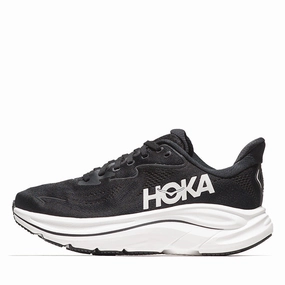 Women's Hoka Clifton 10 - Black/White Womens Shoes outlet price