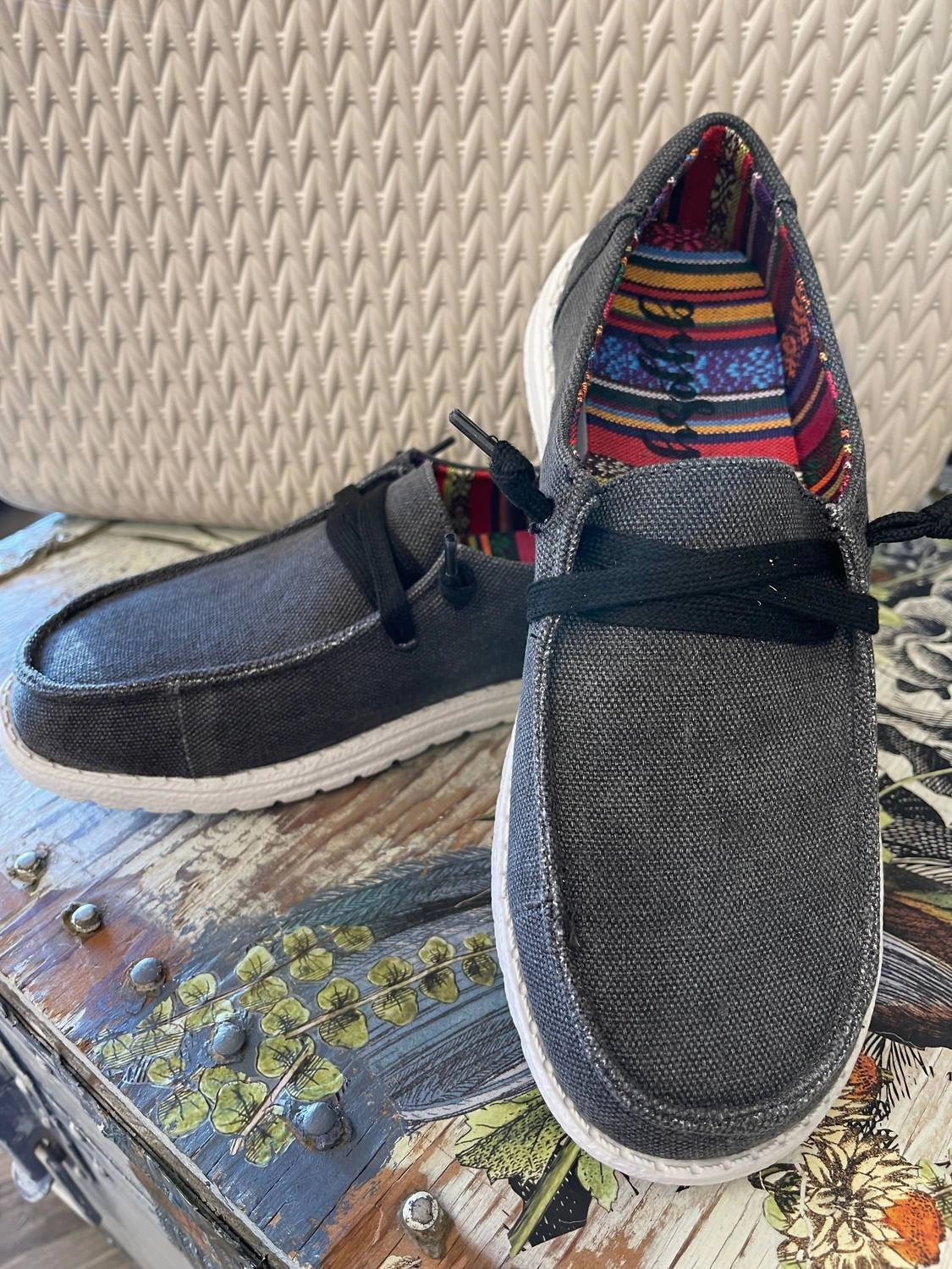 Women's Holly Too Slip On Sneaker In Black Soft Sole Flats Womens sale
