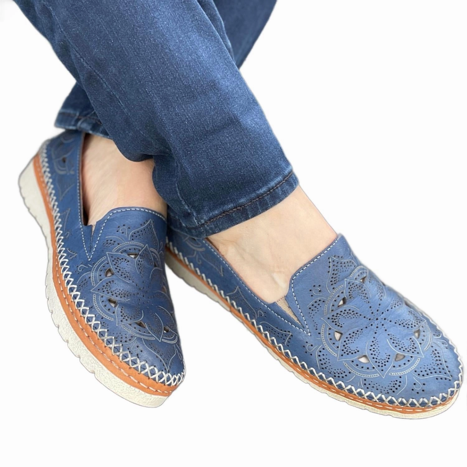 Women's Irene Slip-On Loafer In Blue