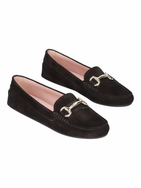 Women's Josephine Loafer In Black Chic Flats for Women deals