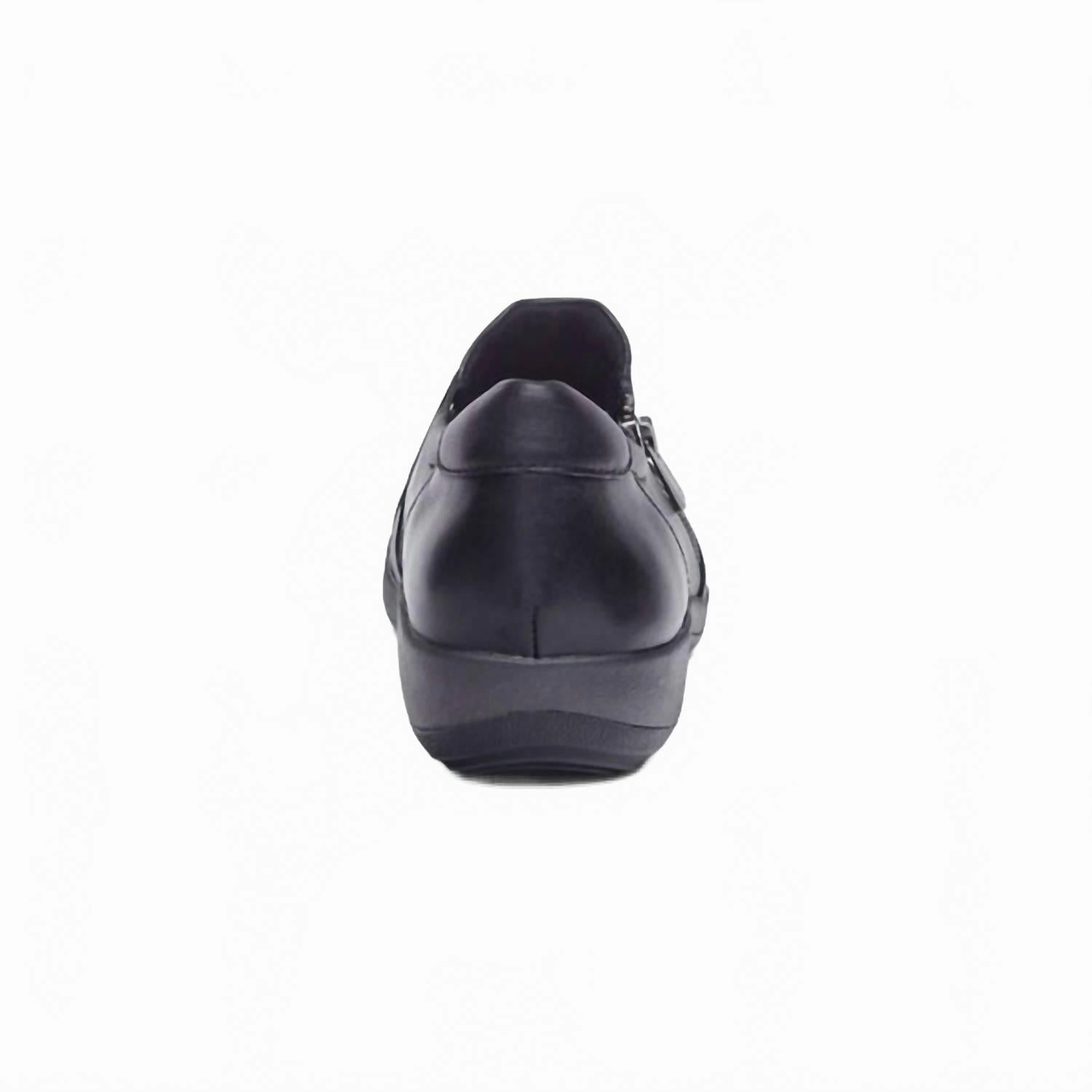 Women's Katie Side Zip Slip-On In Black