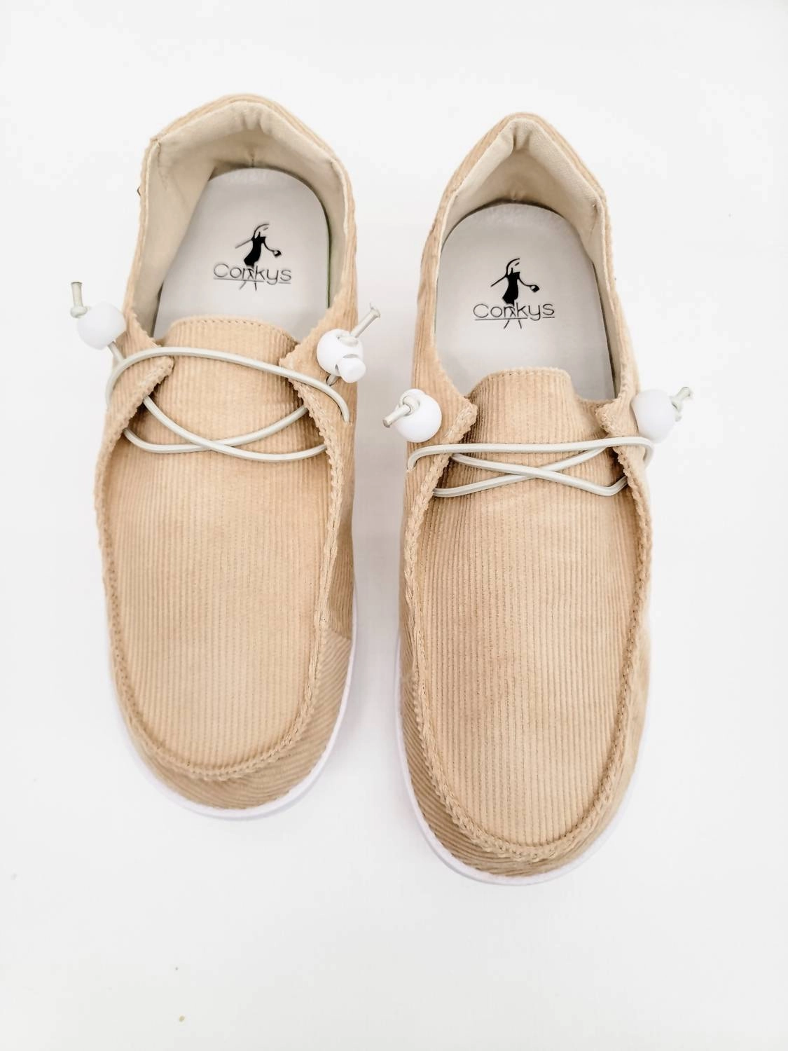 Women's Kayak Corduroy Boat Shoes In Tan