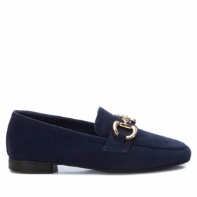 Women's Lace-Up Shoes In Navy Trendy Flats for Women