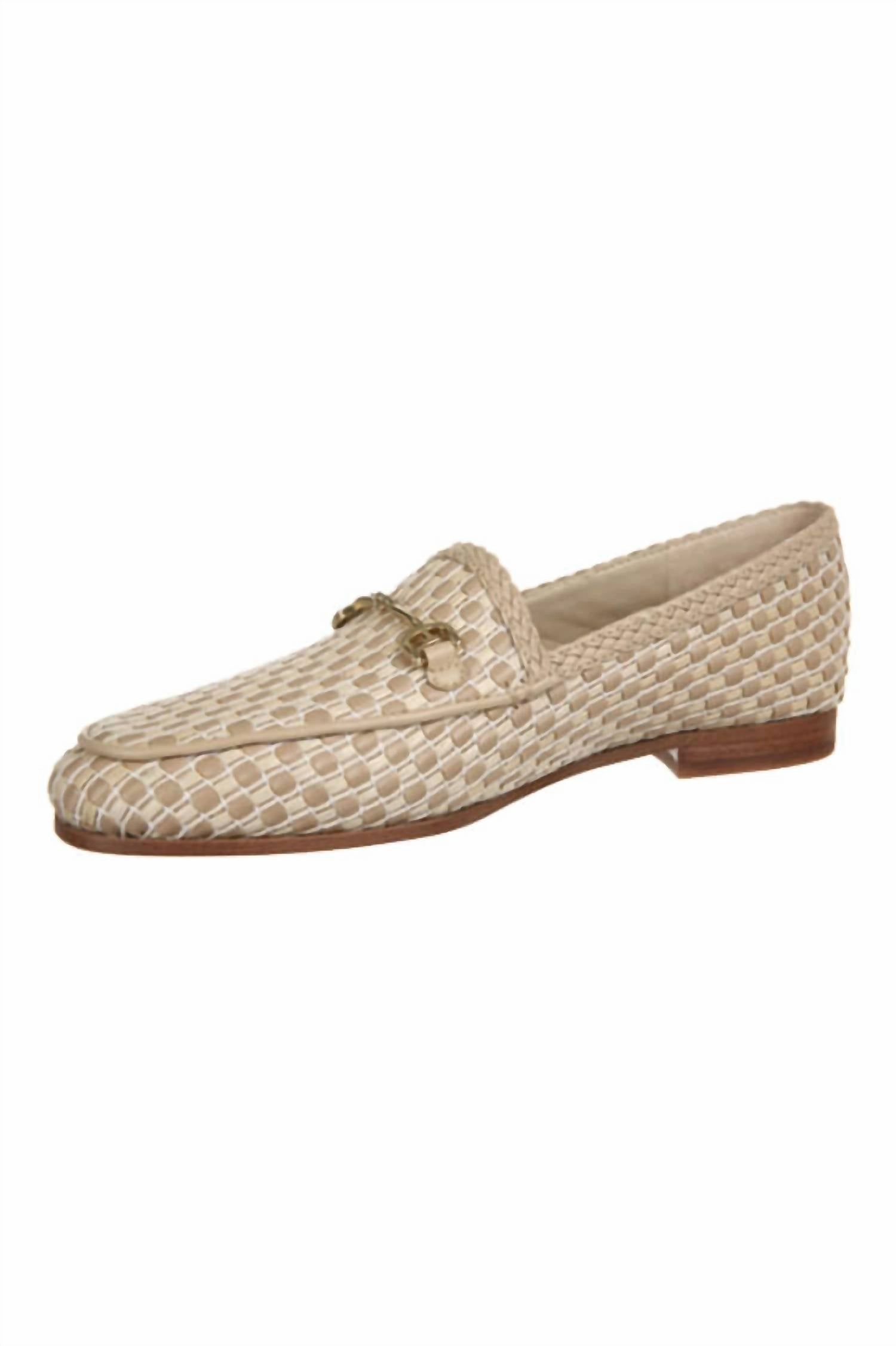 Women's Laurel Bit Loafer In Ivory Woven