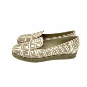 Women's Leather Loafer Flats In Tan Womens Casual Flats sale
