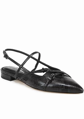 Women's Lindley Slingback In Black Womens Flats special deals