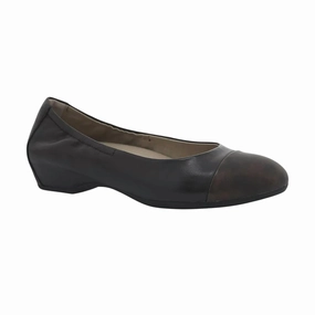Women's Lisanne Burnished Nubuck Shoes In Chocolate Womens Casual Flats sale
