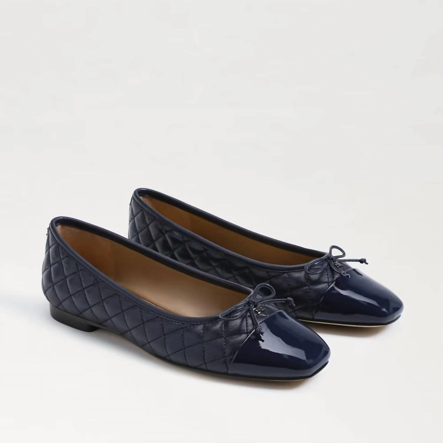 Women's Marilyn Ballet Flat In Navy Comfy Women Flats under $50