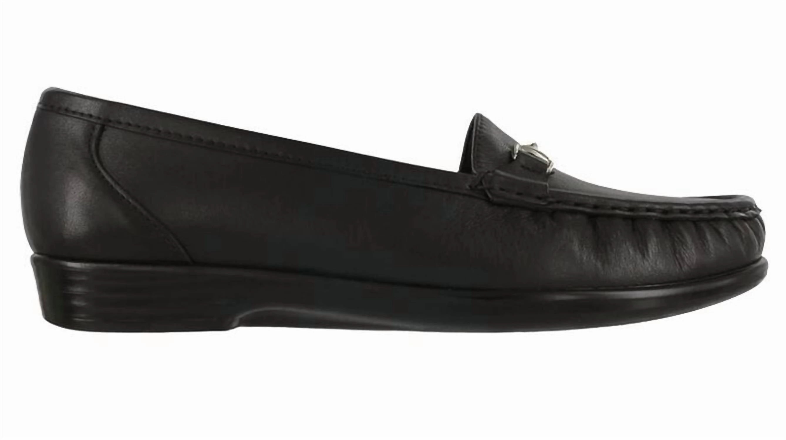 Women's Metro Slip On Loafer In Smooth Black