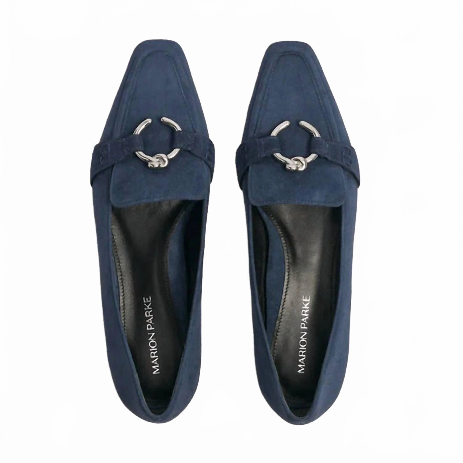 Women's Morgan Flat Shoe In Navy