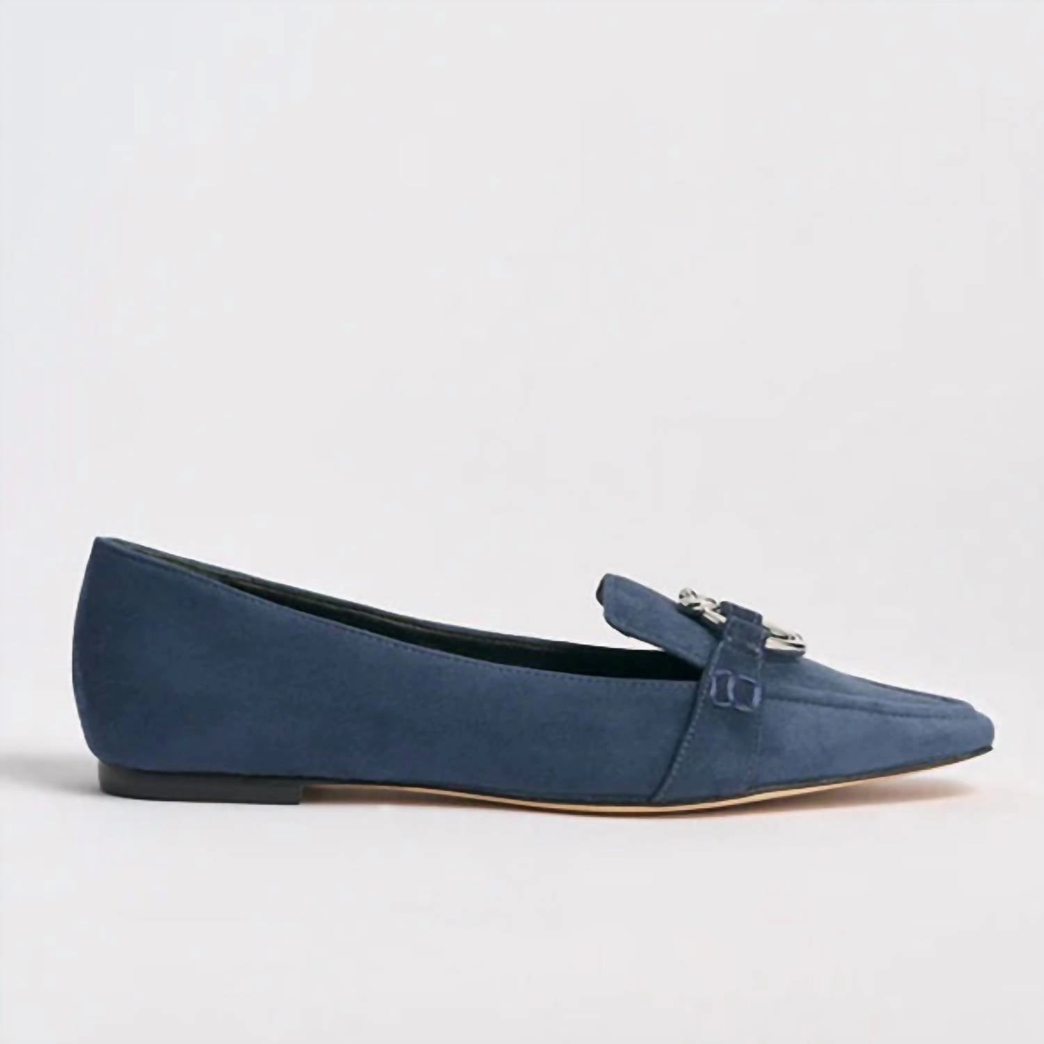 Women's Morgan Flat Shoe In Navy