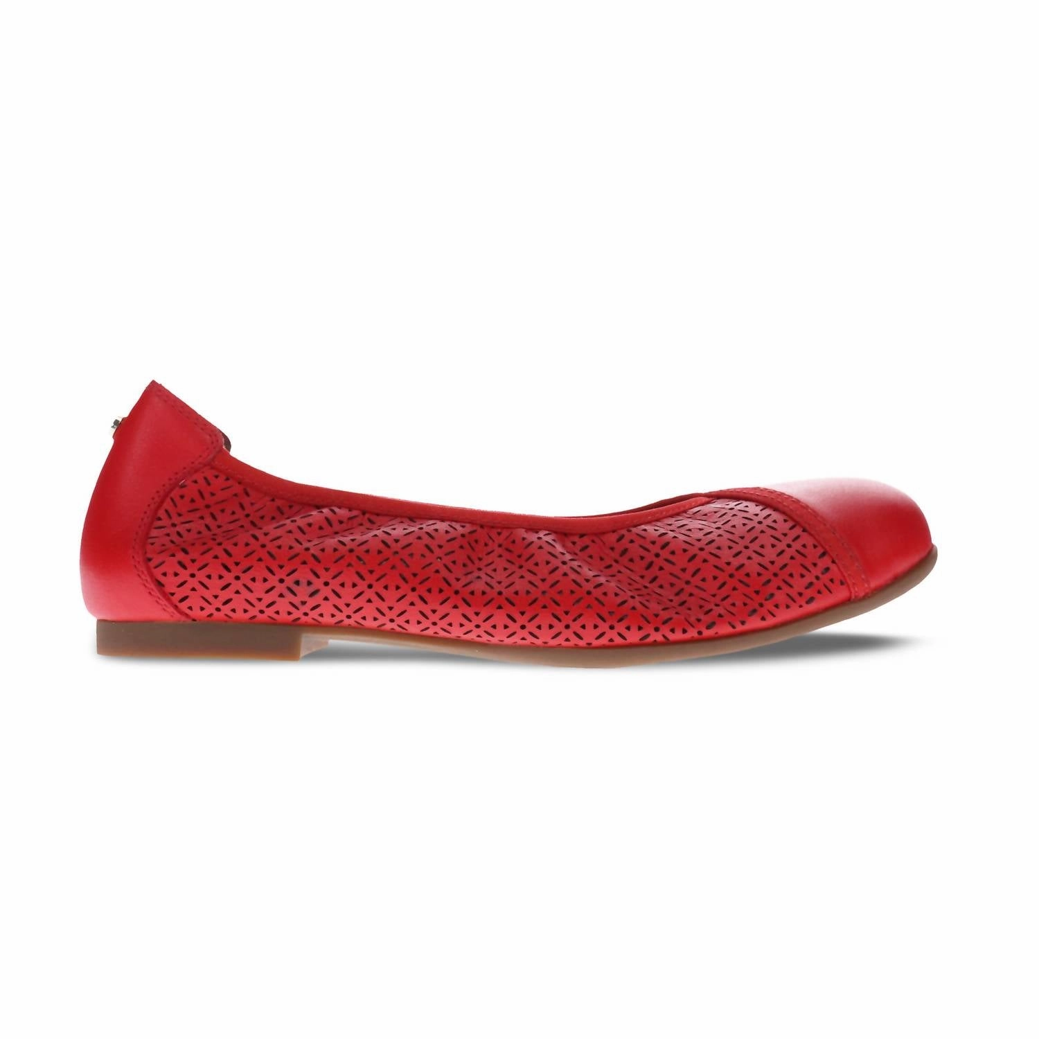 Women's Nairobi Ballet Shoes In Red French Lazer